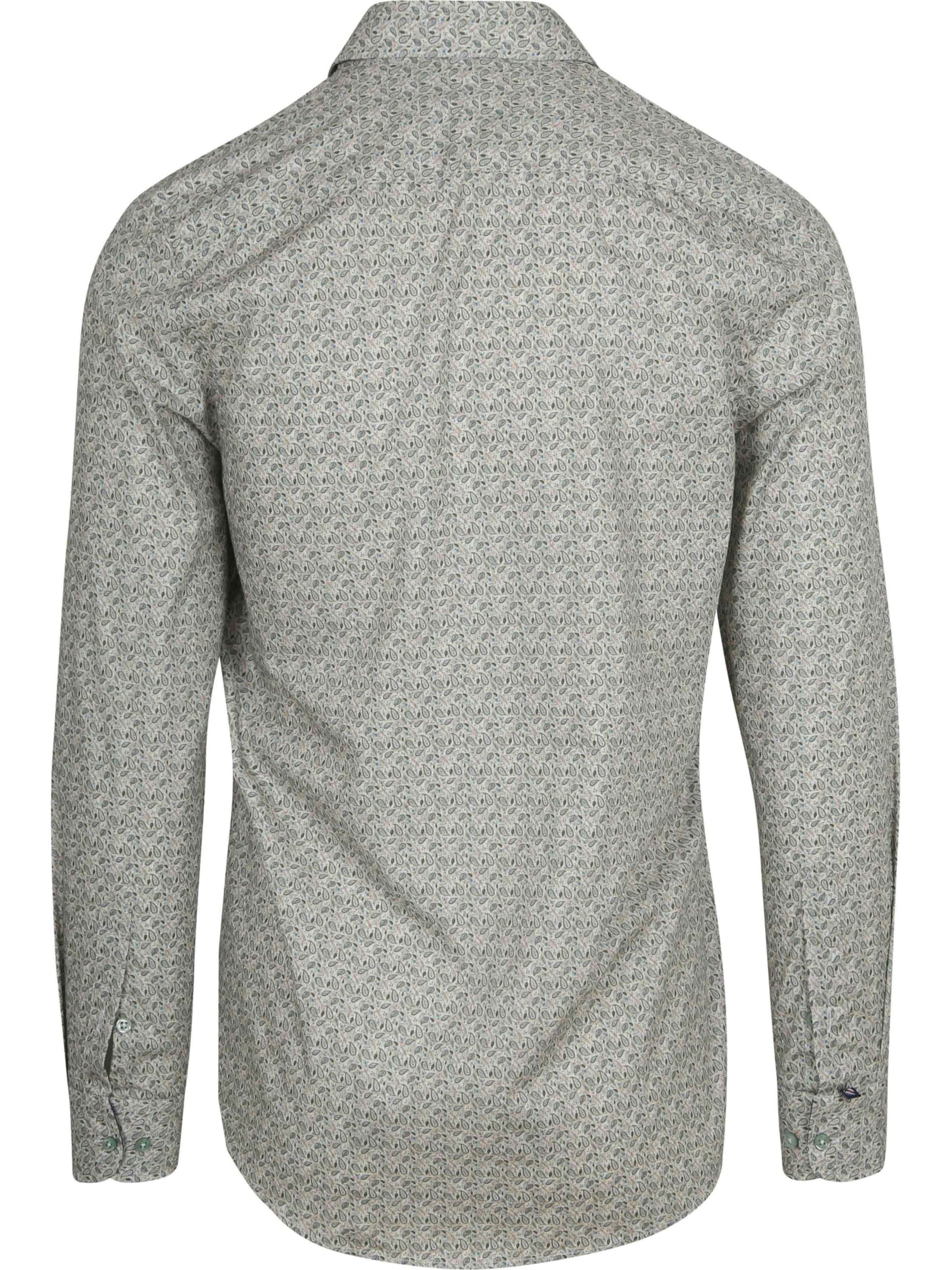 Coupe slim Chemise Suitable en vert