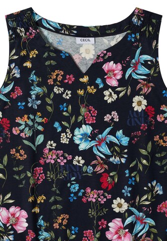 CECIL Top in Blau