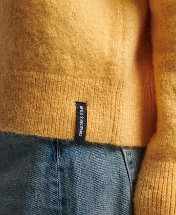 Superdry Sweater 'Vintage' in Yellow