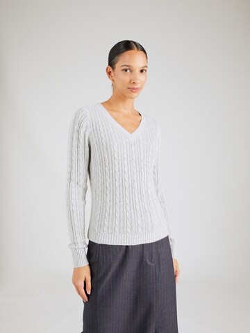 Pull-over 'EMEA' HOLLISTER en gris : devant