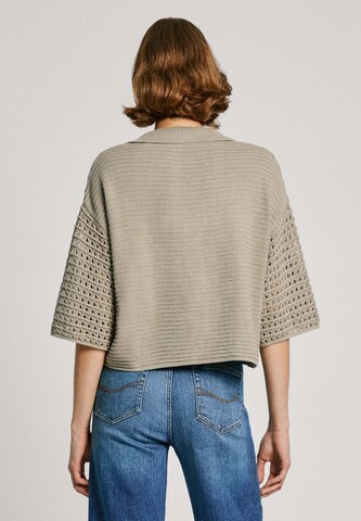 Cardigan ' ISY POLO ' Pepe Jeans en beige