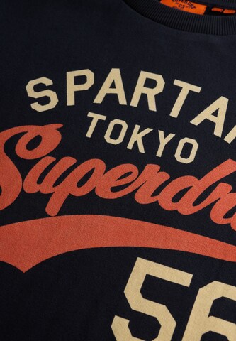 Sweat-shirt Superdry en bleu