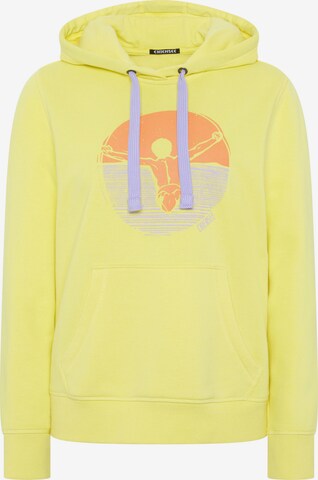 CHIEMSEE Sweatshirt in Yellow: front