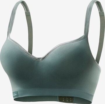 LASCANA ACTIVE Bustier Sport bh in Groen: voorkant