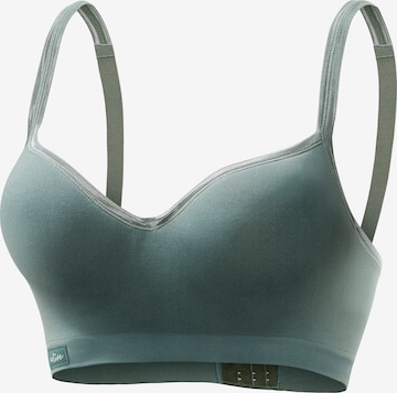 LASCANA ACTIVE Bustier Sportmelltartók - zöld: elől