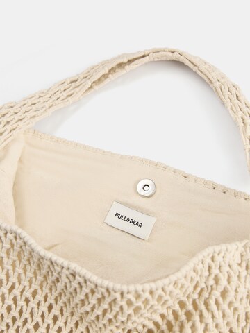 Pull&Bear Shopper in Beige