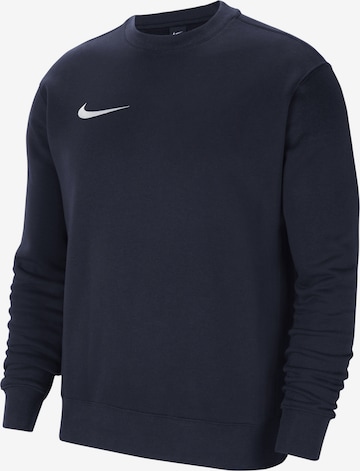 NIKE Athletic Sweatshirt in Blue: front