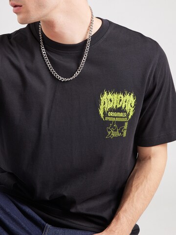 ADIDAS ORIGINALS Shirt 'Q12 DEATH' in Black