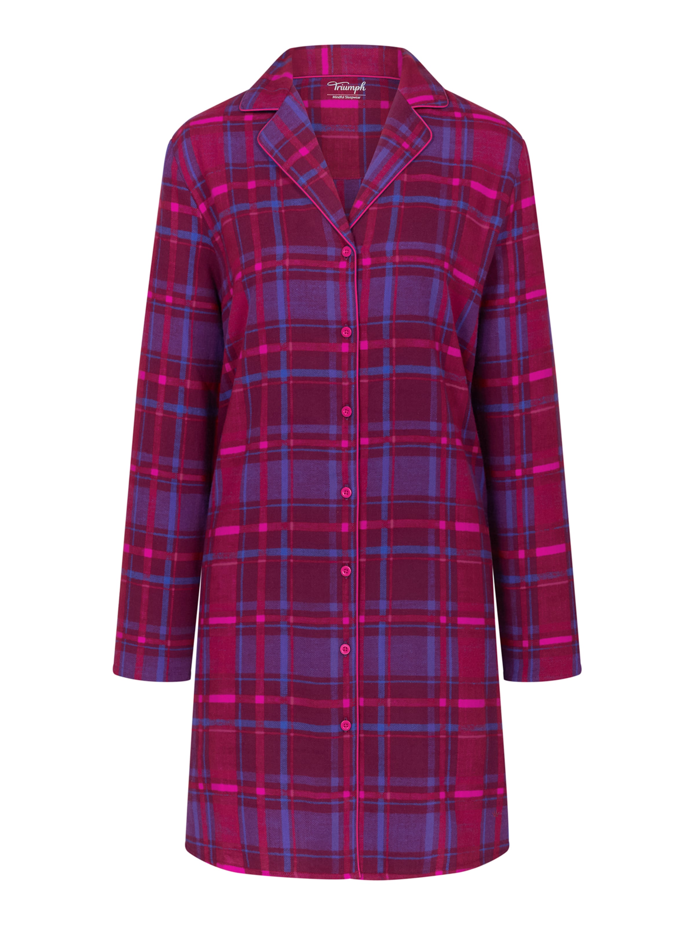 TRIUMPH - Camiseta de noche 'Boyfriend' en rojo: frente