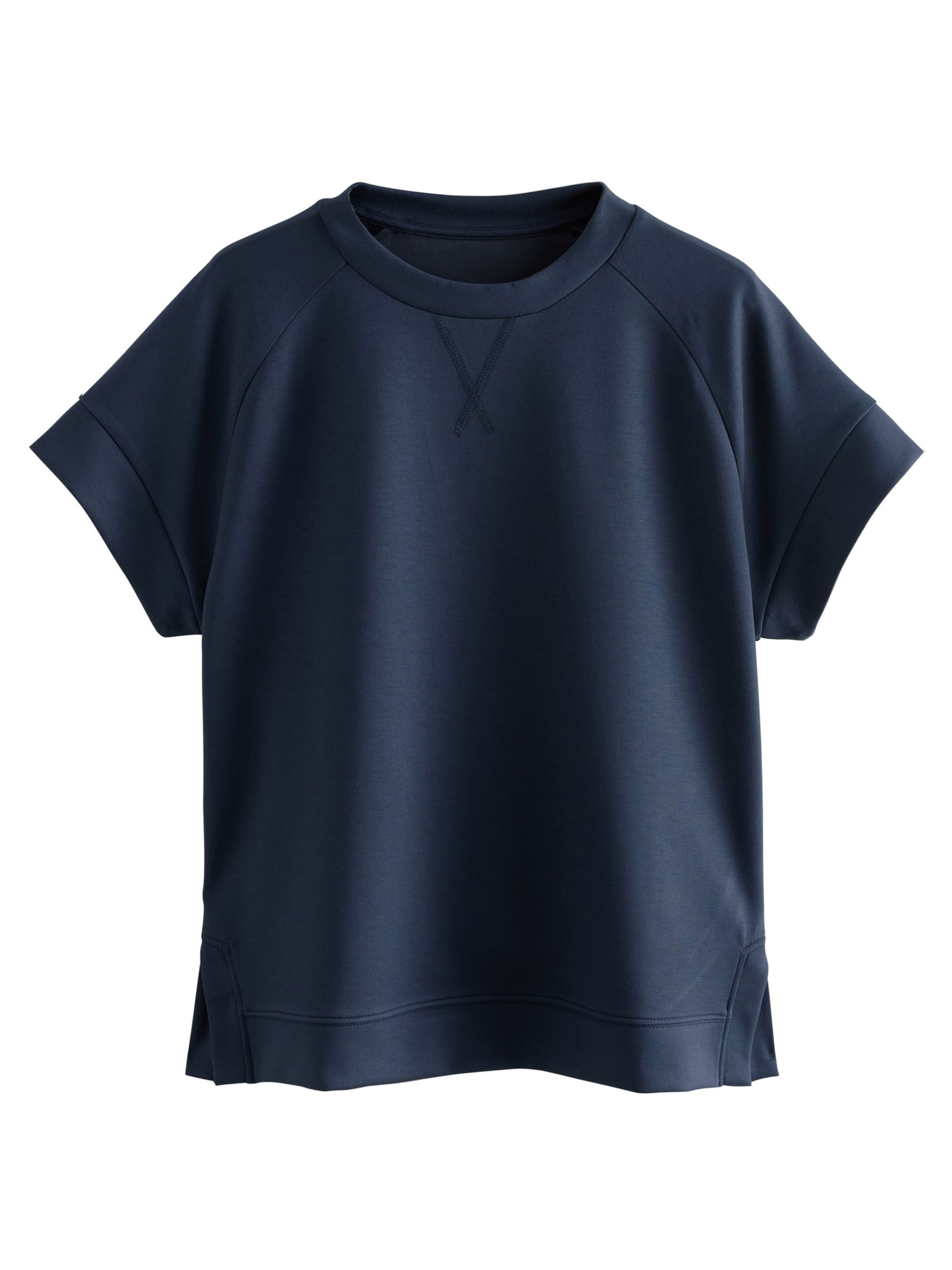 Next Тениска в синьо: отпред