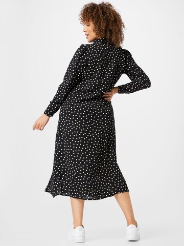 Dorothy Perkins Curve Košeľové šaty - Čierna