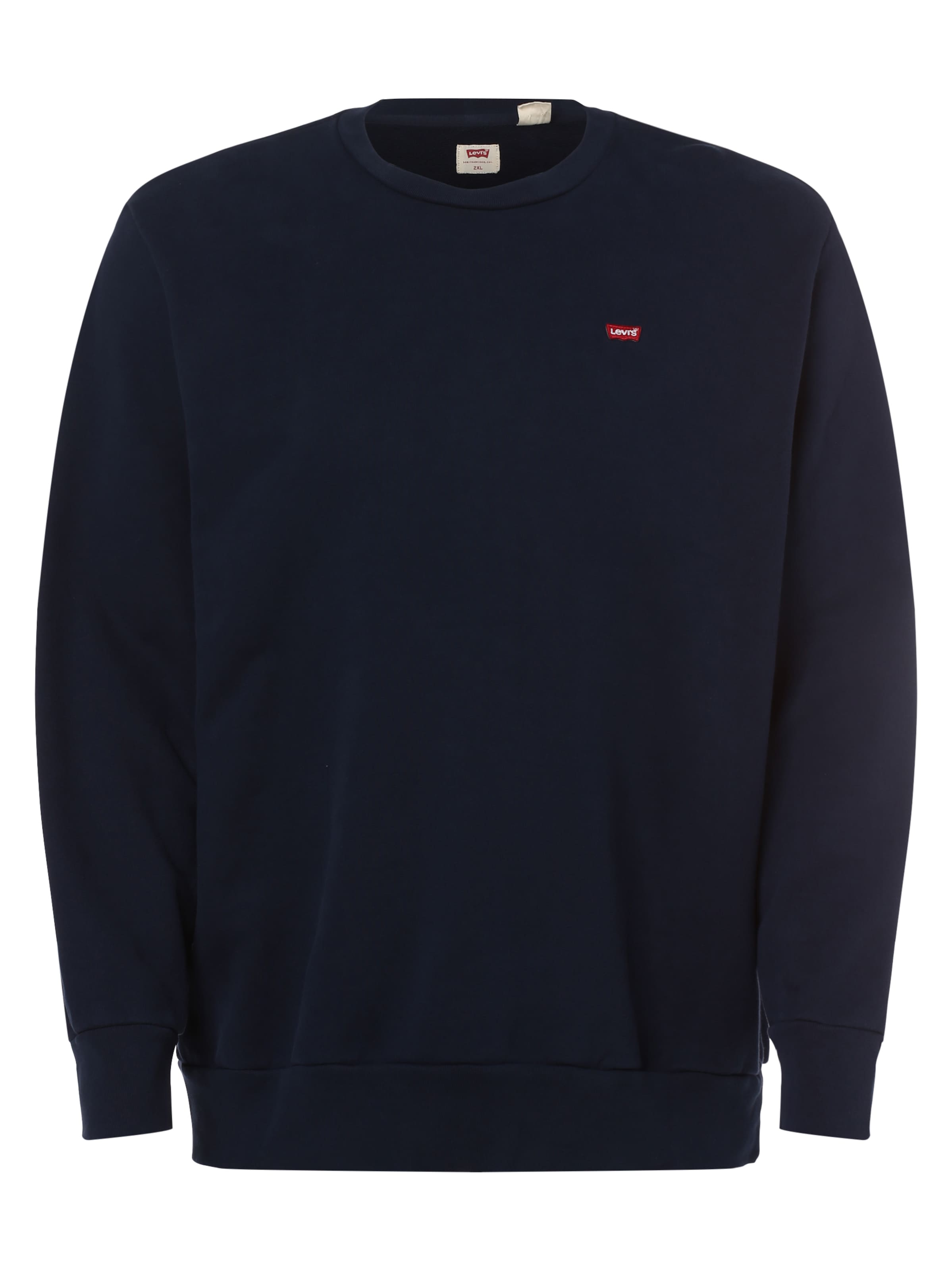Levi's® Big & Tall - Sweatshirt 'Original Housemark Crewneck Sweatshirt ' em azul: frente