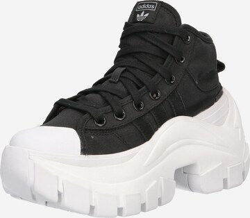 Sneaker low 'Nizza Hi Xy22' de la ADIDAS ORIGINALS pe negru: față