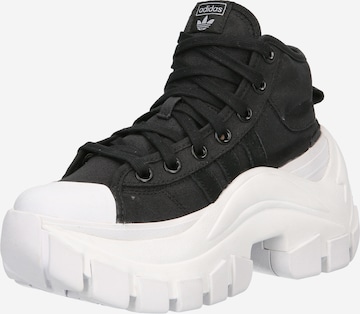ADIDAS ORIGINALS Sneakers low 'Nizza Hi Xy22' i svart: forside