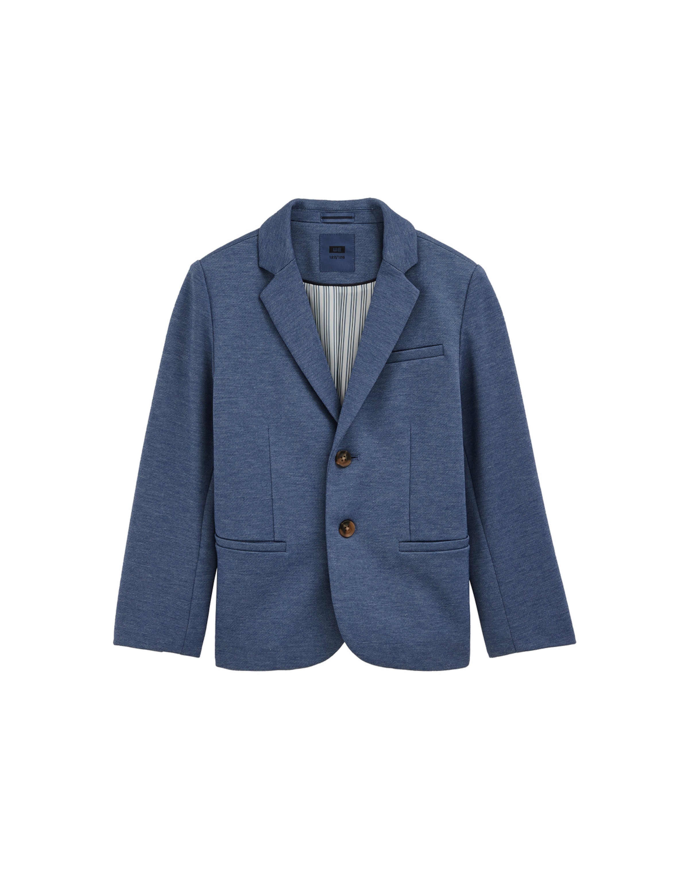 Coupe regular Vestes de costume 'Jongens' WE Fashion en bleu : devant