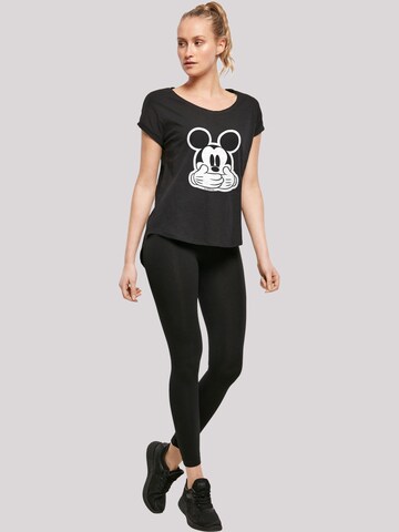 F4NT4STIC Shirt 'Disney Micky Maus Don’t Speak' in Black