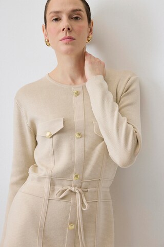 Touche Prive Knit dress in Beige