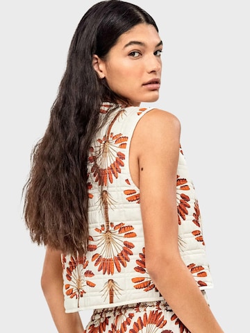 Gilet Gisela en blanc