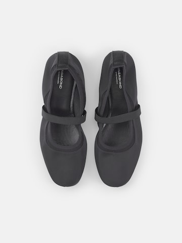 melns VAGABOND SHOEMAKERS Balerīnas ar siksniņu 'Hillary'