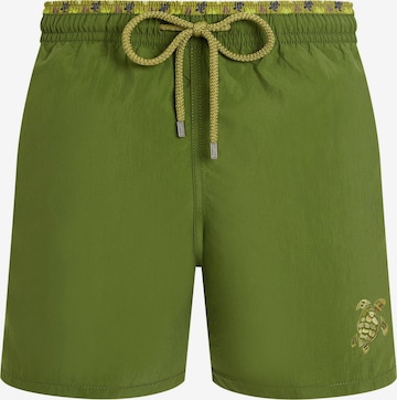 Vilebrequin - Bermudas en verde: frente
