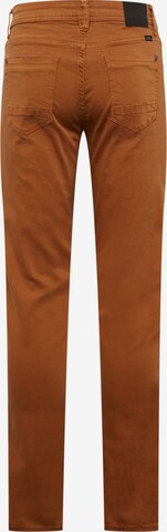 BLEND Slimfit Chino nadrág 'Twister' - barna