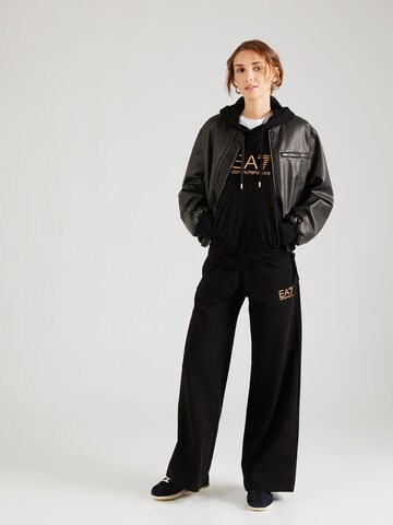EA7 Emporio Armani Sweatshirt in Black