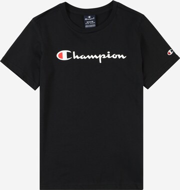 Champion Authentic Athletic Apparel Tričko 'Classic' – černá: přední strana