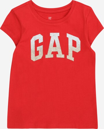 GAP Shirt in Rood: voorkant