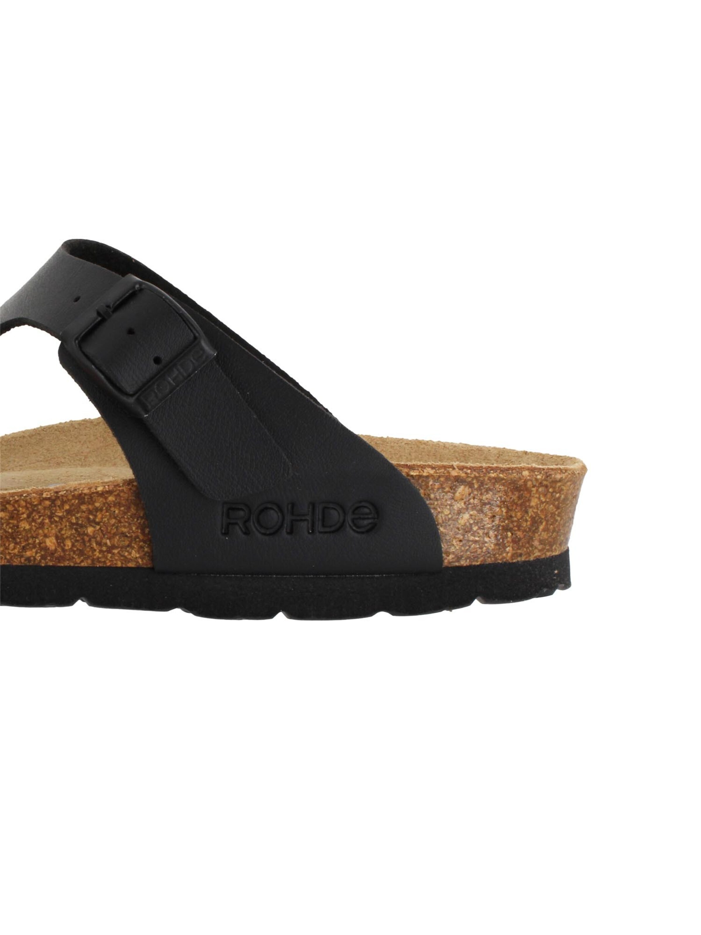 ROHDE Mules 'Alba' in Black