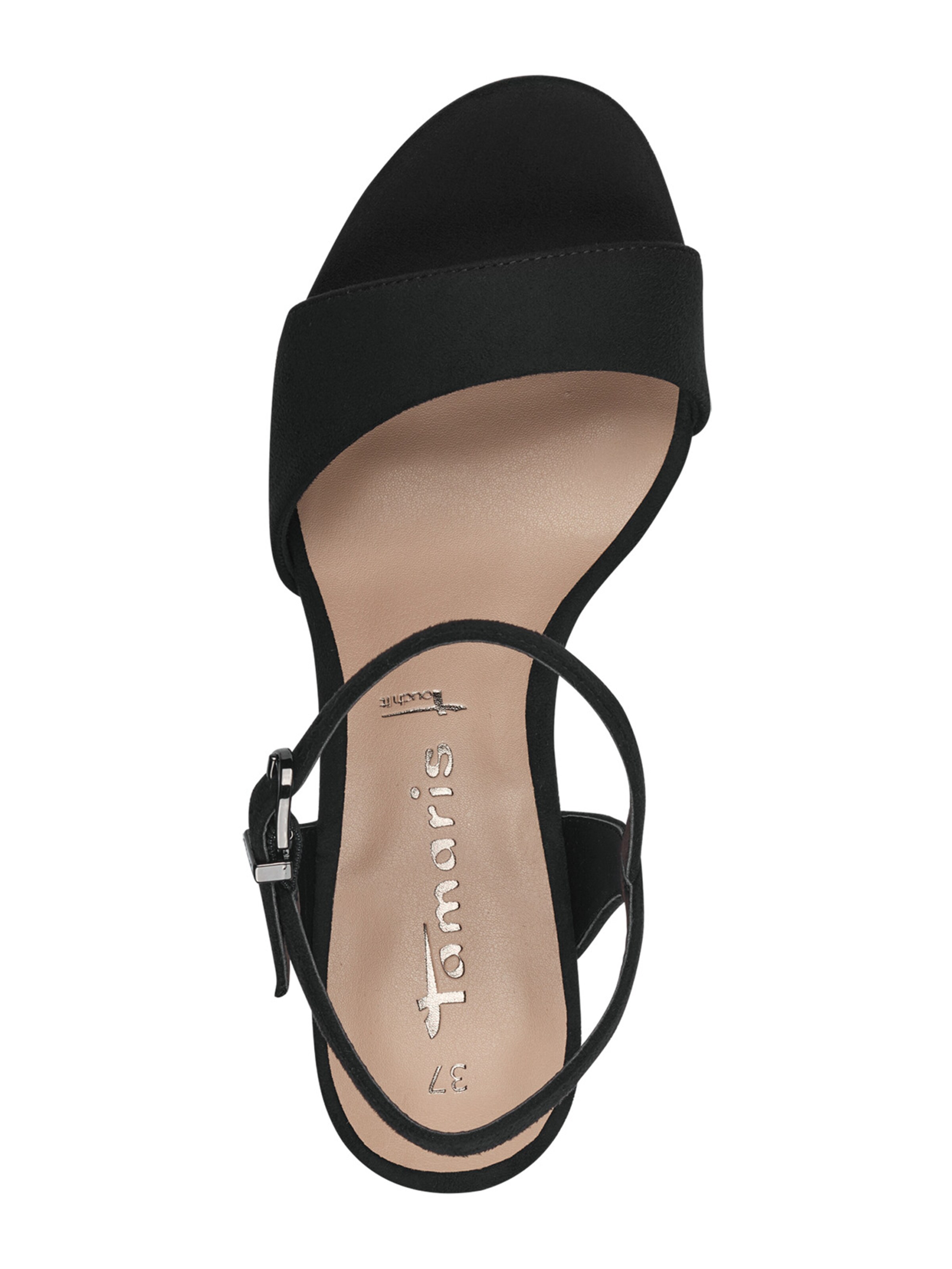 Tamaris Remienkové sandále - Čierna