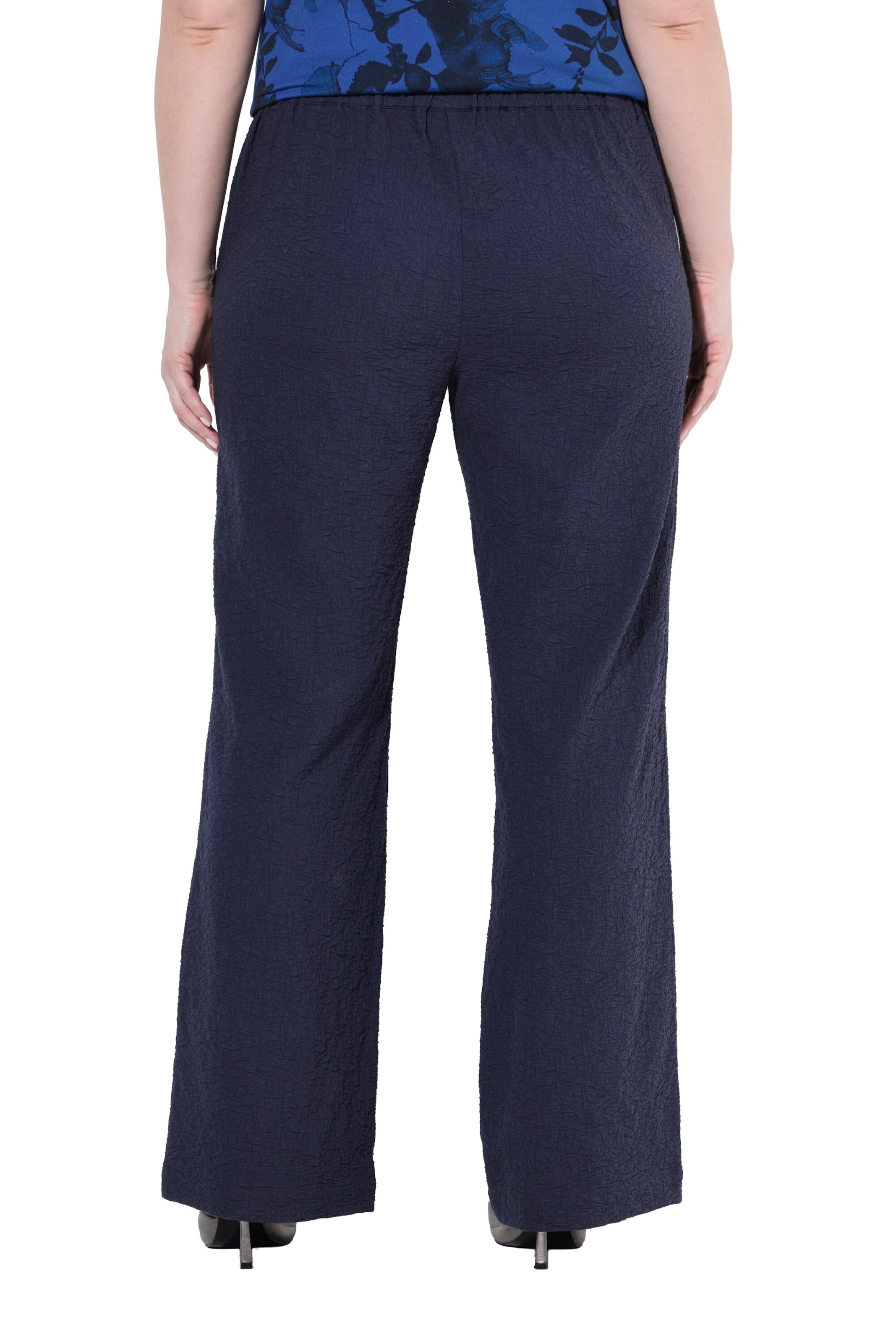 Ulla Popken Regular Trousers in Blue