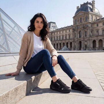 GIESSWEIN Sneakers laag in Zwart: voorkant