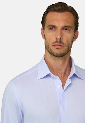 Coupe regular Chemise Boggi Milano en bleu