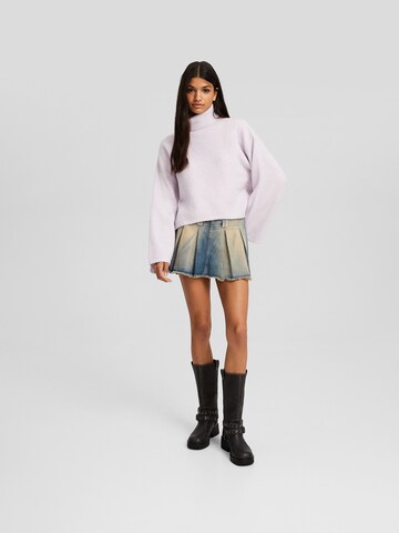 Pull-over Bershka en violet