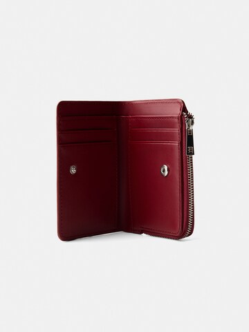 Porte-monnaies Bershka en rouge