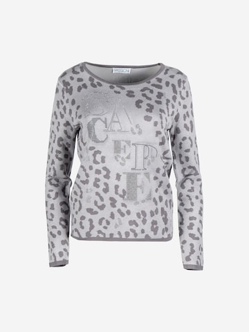 Passioni Pullover in Grau: Vorderseite