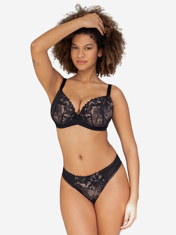 SugarShape Balconette BH 'Vienna Strappy' in Zwart