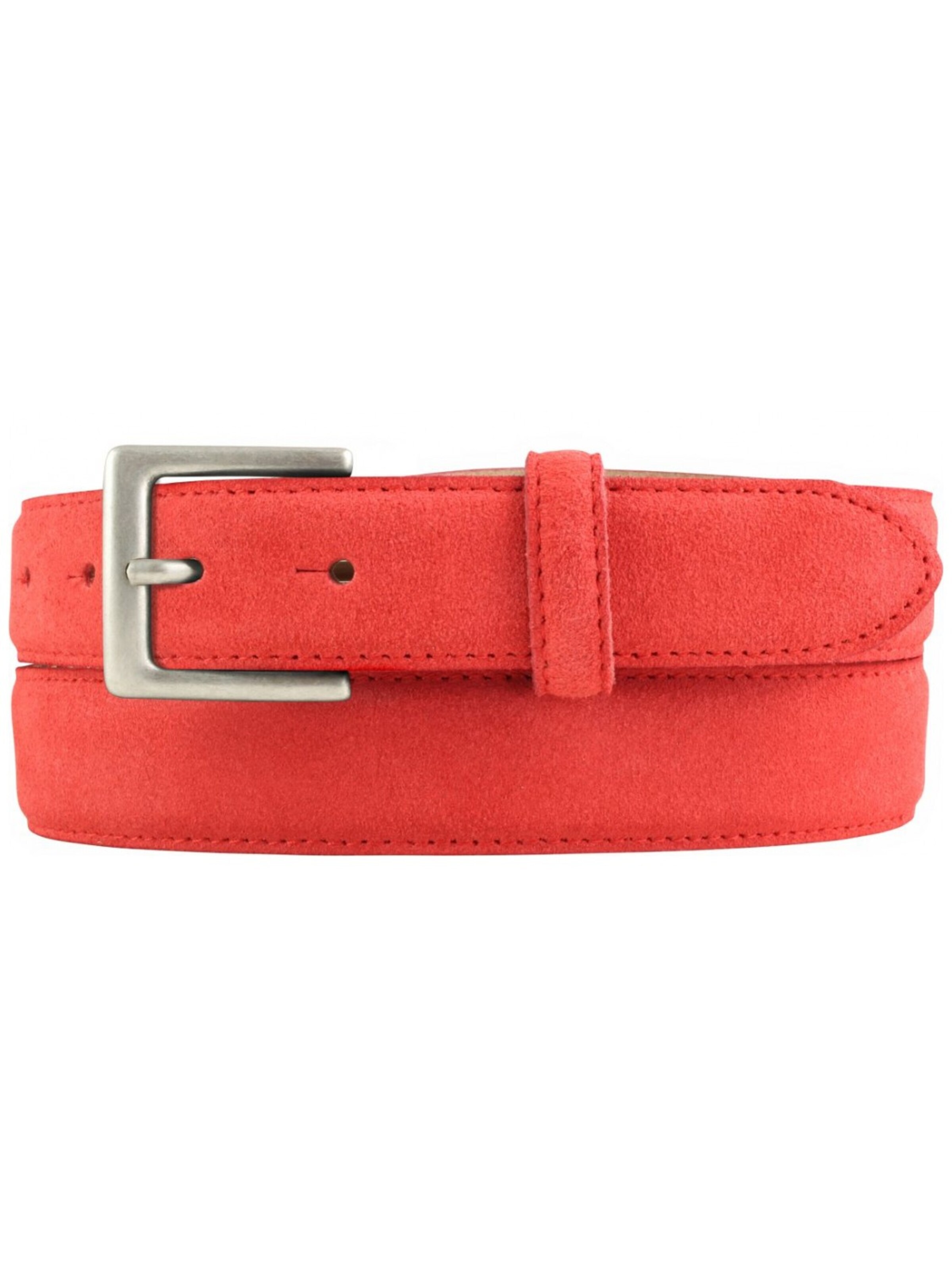 BELTINGER Belt 'Materae' in Red: front