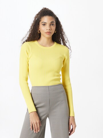 Pullover di Karen Millen in giallo: frontale