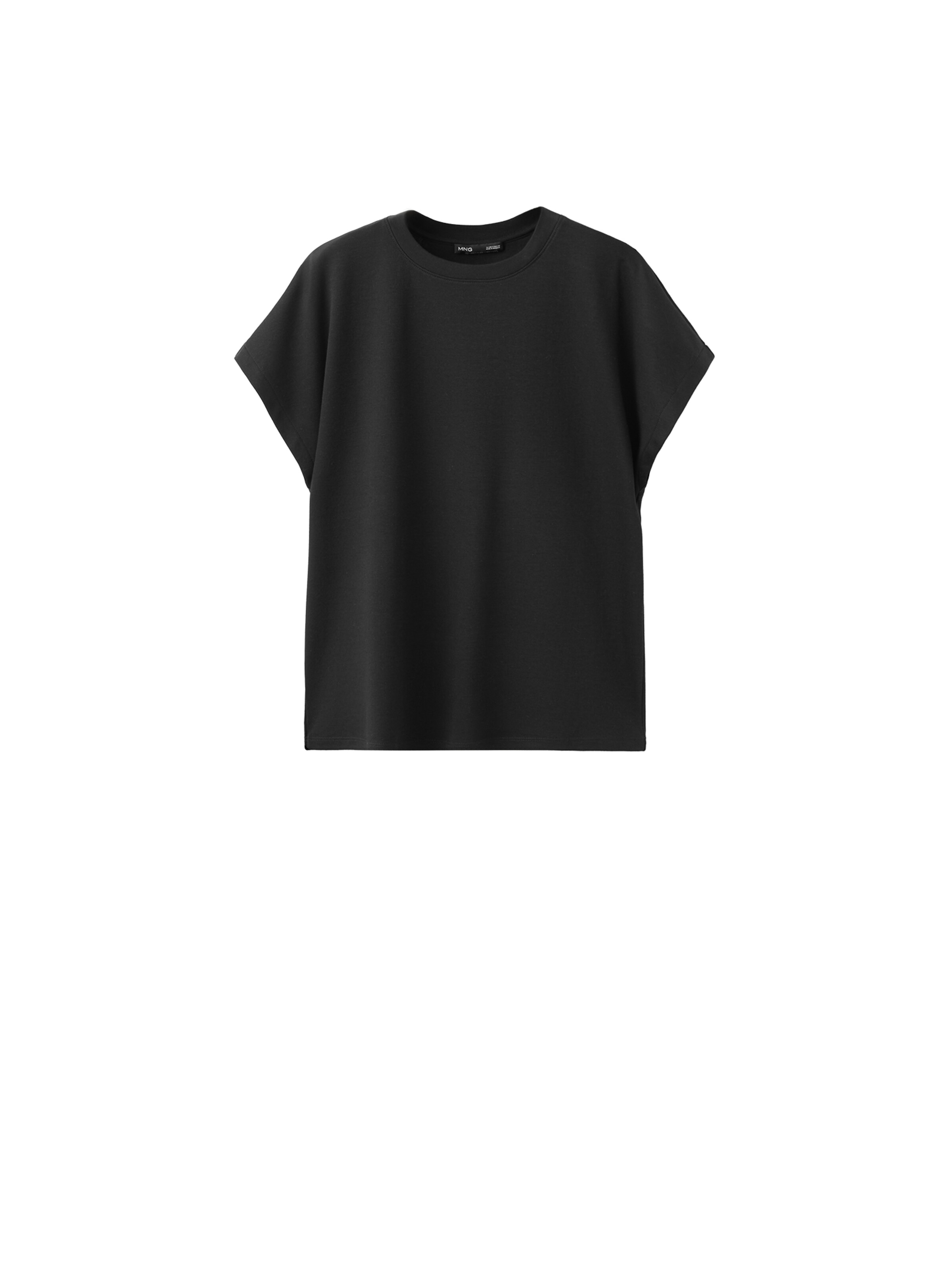 MANGO Shirt 'SEVILLA' in Black: front