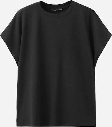 MANGO Shirt 'SEVILLA' in Schwarz: Vorderseite