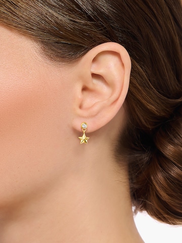 Thomas Sabo Earrings in Yellow: front