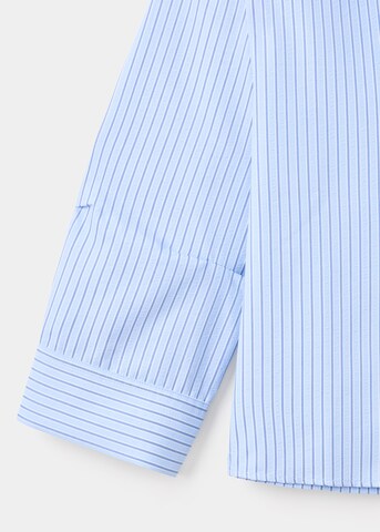 MANGO Bluza 'RUA' | modra barva