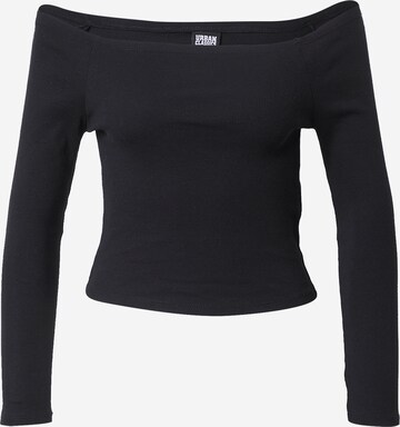 Urban Classics Shirt in Black: front