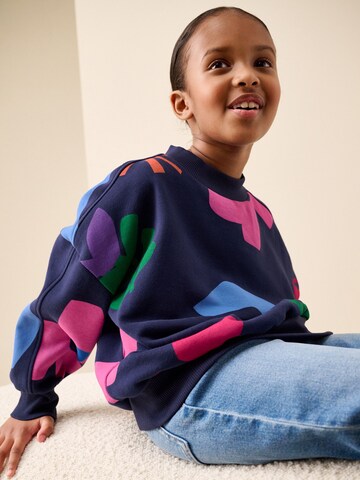 Sweat-shirt Next en bleu : devant