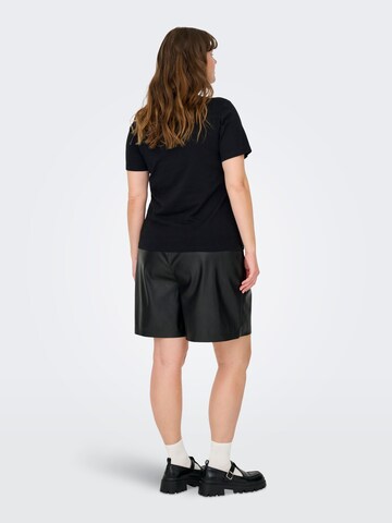 ONLY Carmakoma - Camiseta 'CARCoca' en negro