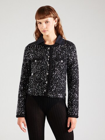 MICHAEL Michael Kors Strickjacke in Schwarz: Vorderseite