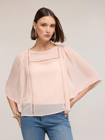 MOTIVI Blouse in Pink: front