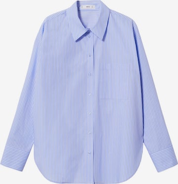 MANGO Bluse 'Regu' in Blau: predná strana