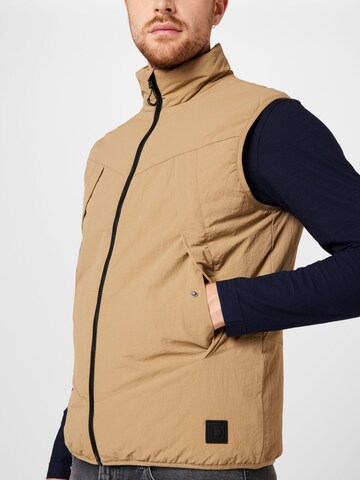 TOM TAILOR DENIM Bodywarmer in Beige